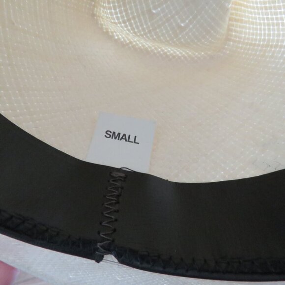 VINTAGE SMITHBILT HATS CALGARY Raffia Cowboy Hat Western Southwestern Rodeo - Picture 12 of 13